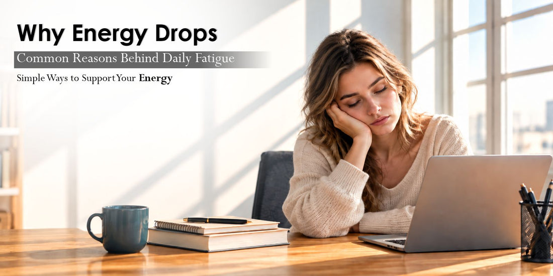 Why Do You Feel Tired Even After Sleeping? Understanding Daily Fatigue and How to Support Your Energy