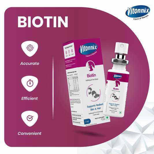 Vitonnix Biotin Sublingual Oral Spray