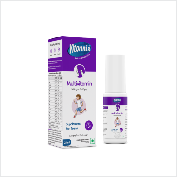 Vitonnix Multivitamin Sublingual Oral Spray: Ages 13+