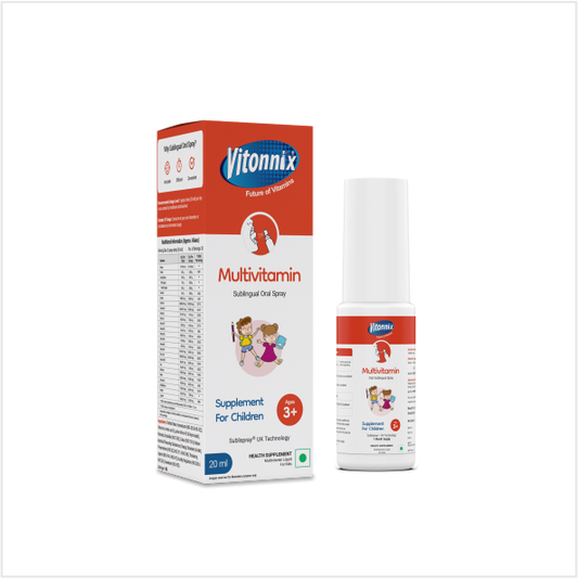 Vitonnix Multivitamin Sublingual Oral Spray: Ages-3+