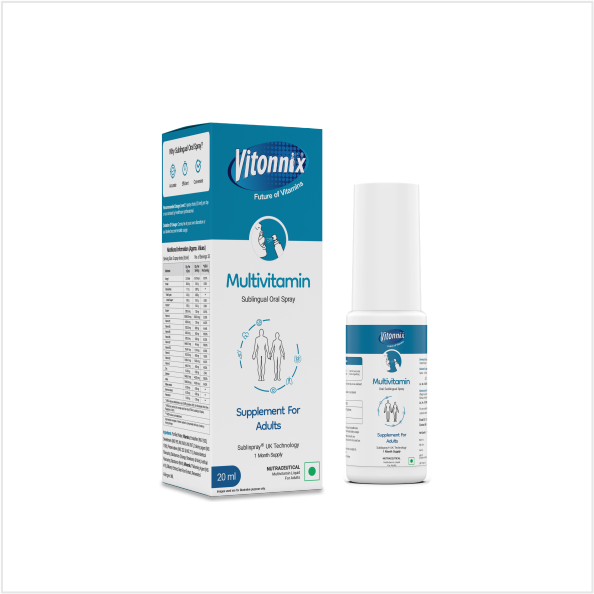Vitonnix Multivitamin Sublingual Oral Spray: Ages 18+