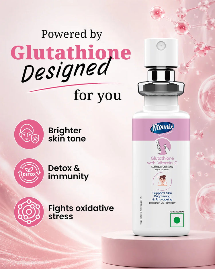 glutathione oral spray for skin whitening Vitonnix Glutathione Sublingual Oral Spray