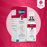 Second & Third Trimester Support (Prega - 2 ) Sublingual Spray – 30 Days Supply