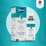 Nerve Health Support (Vitamin B12) Sublingual Spray - 30 Days Supply