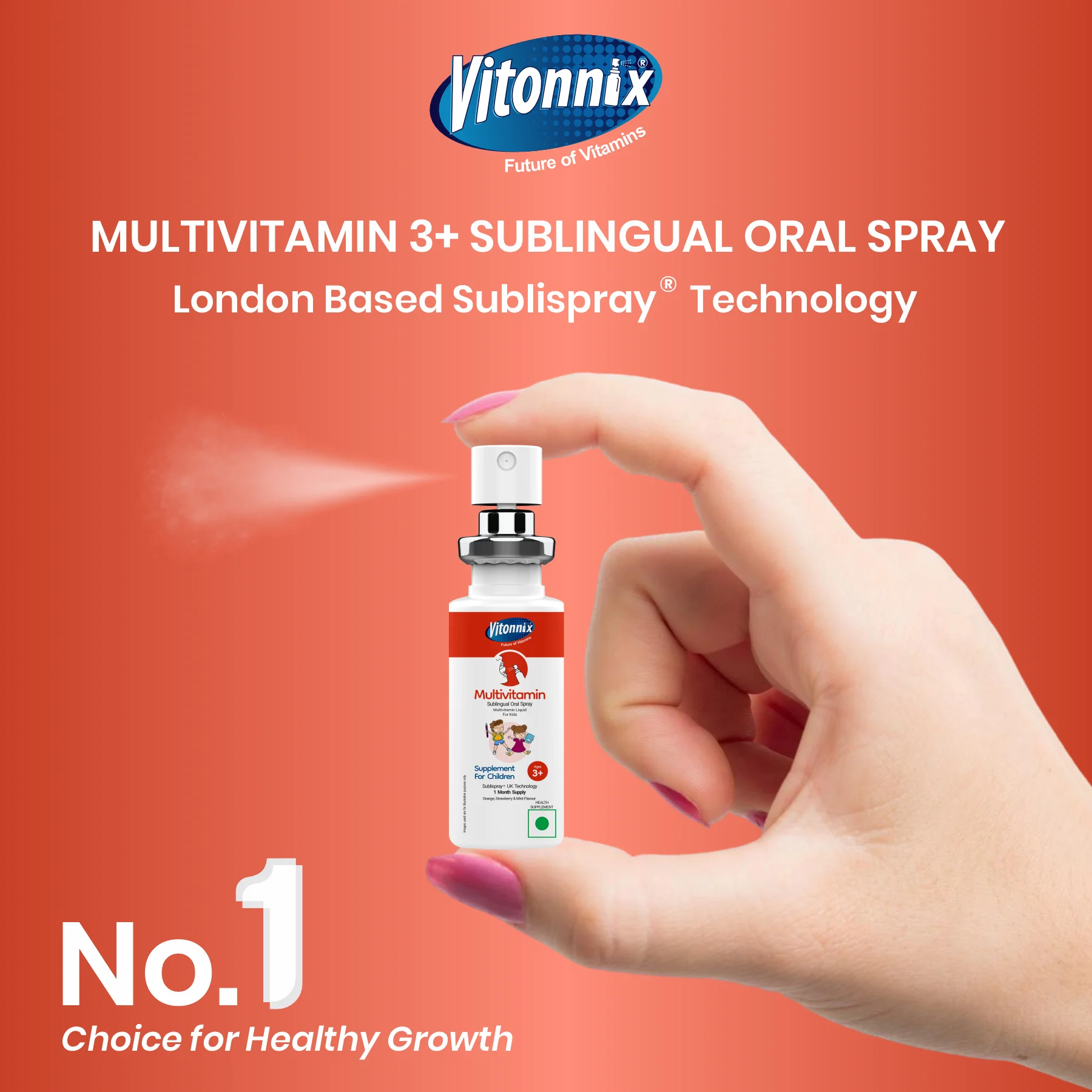 best multivitamin spray for kids