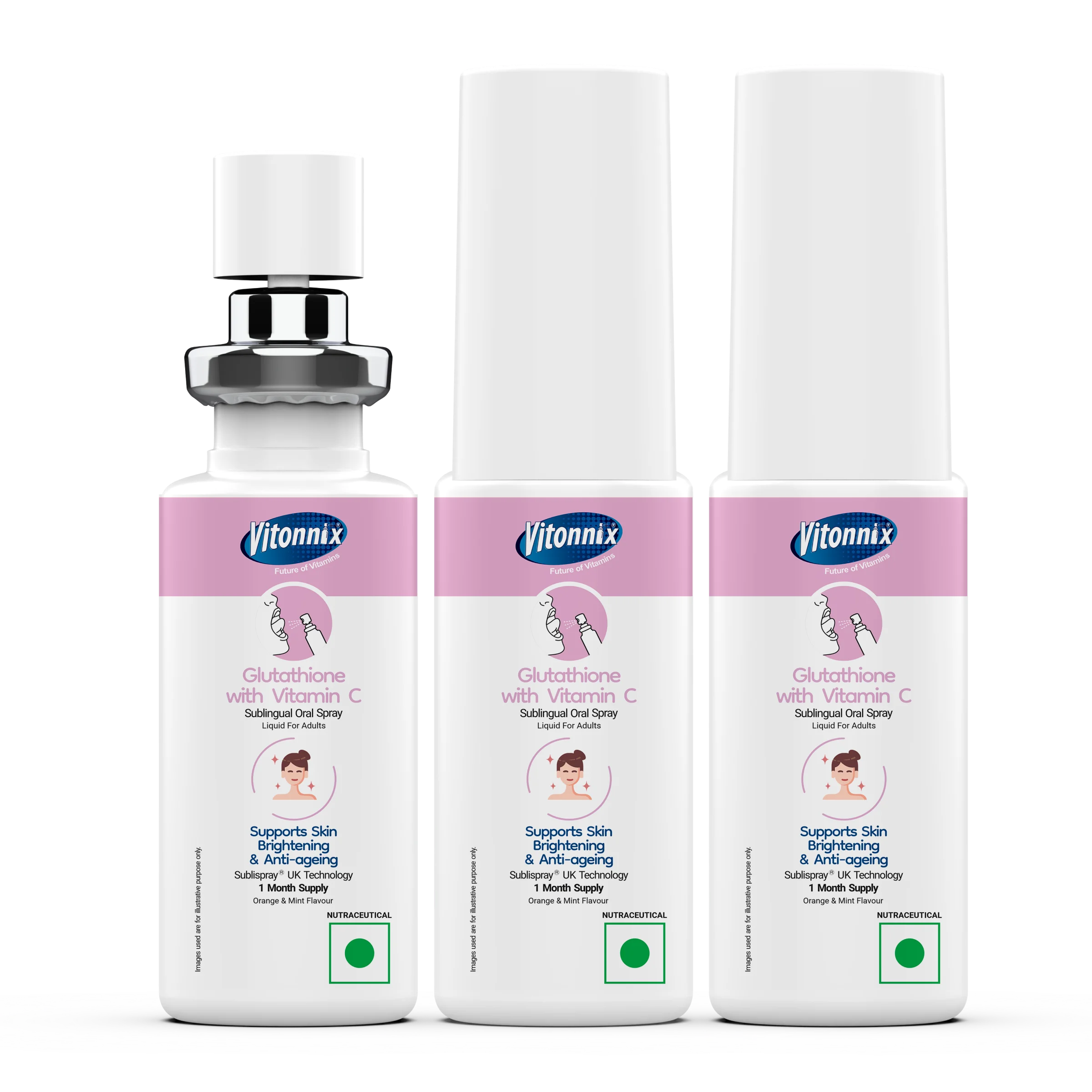 Vitonnix Glutathione Sublingual Oral Spray | Glutathione Supplement Vitonnix Glutathione Sublingual Oral Spray | Glutathione Supplement