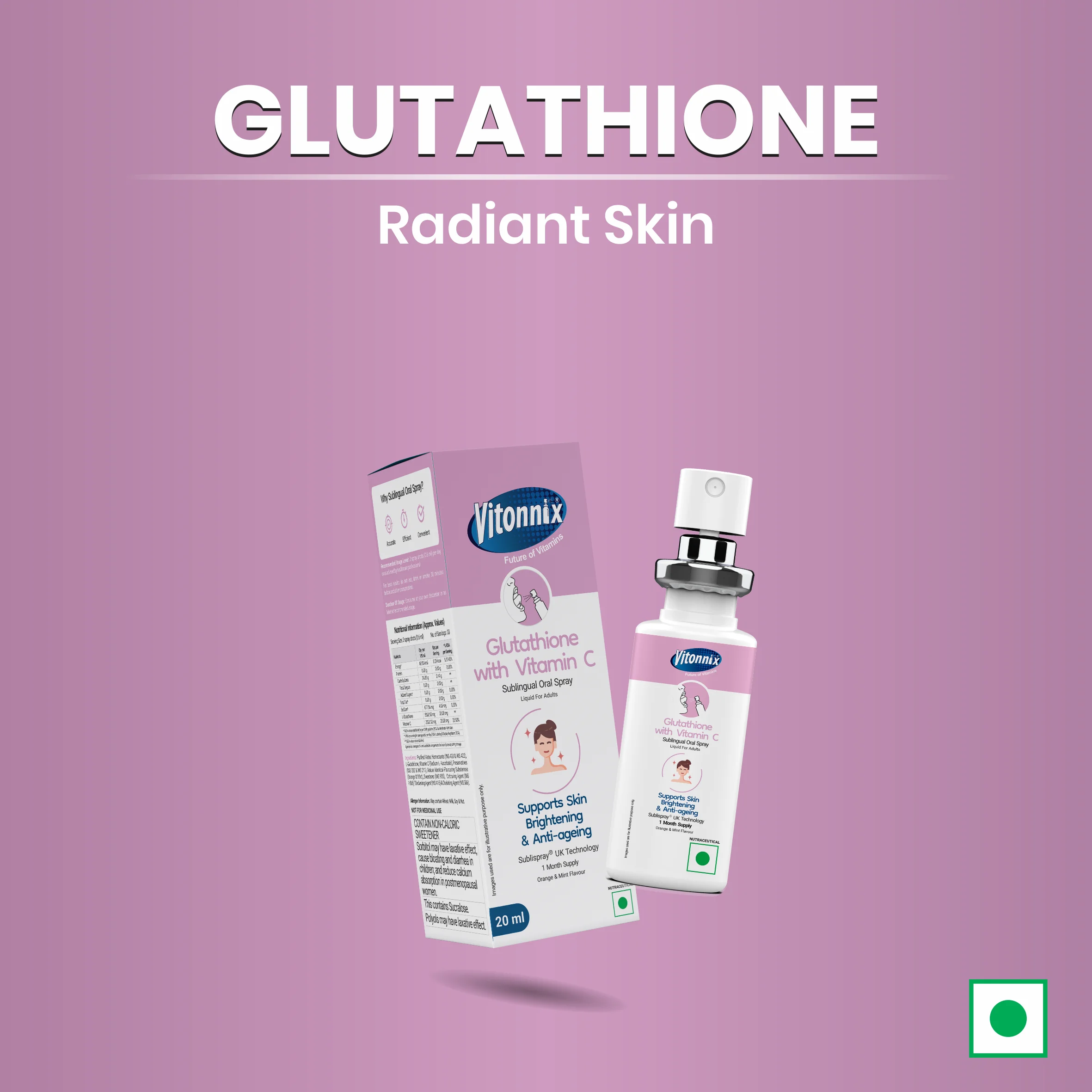 glutathione for skin whitening