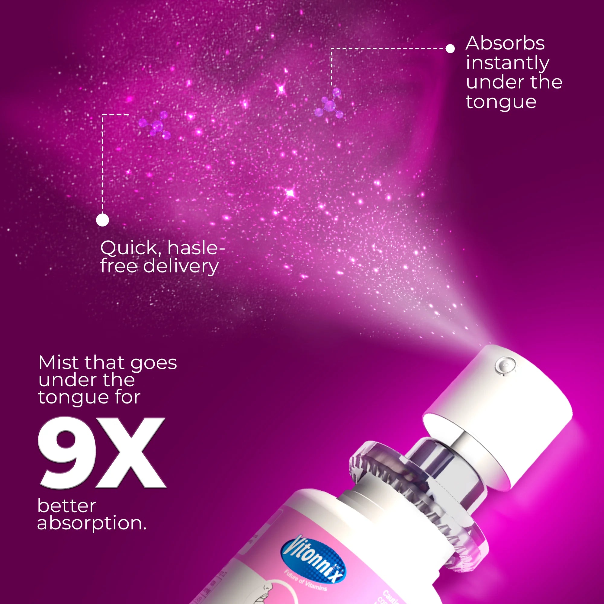 Vitonnix Glutathione Sublingual Oral Spray | Glutathione Supplement Vitonnix Glutathione Sublingual Oral Spray | Glutathione Supplement