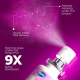 black blemish on face