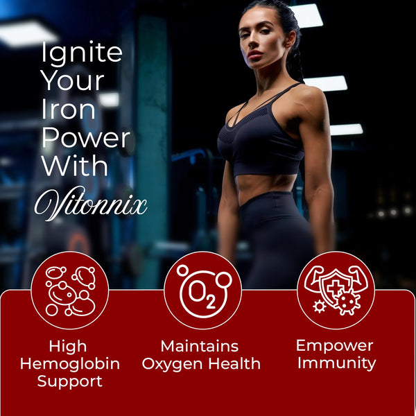 Iron Boost & Anemia Support for Women Sublingual Spray - 30 Days Supply