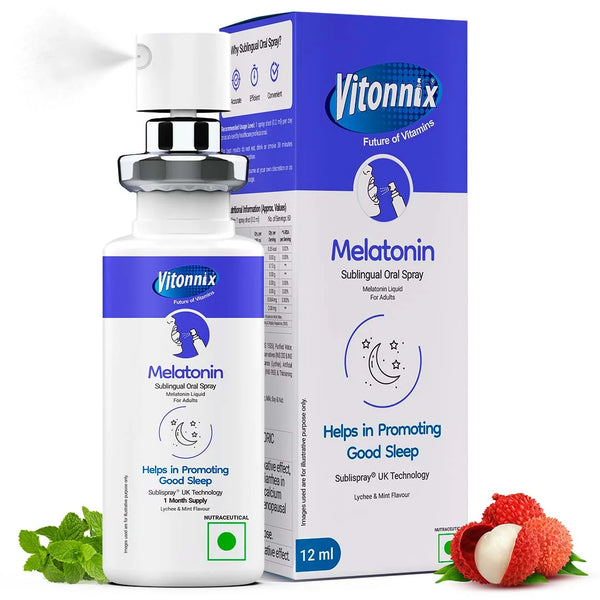 Melatonin 2mg Sleep Spray for Deep Restful Sleep- 12ml