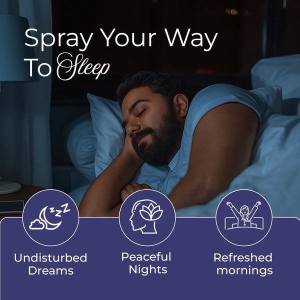 Melatonin Sublingual Spray for Deep Sleep - 60 Days Supply