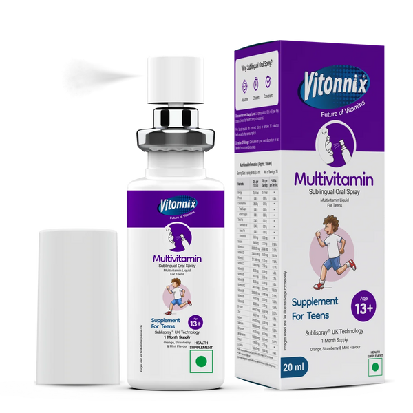 Vitonnix Multivitamin Sublingual Oral Spray For 13+