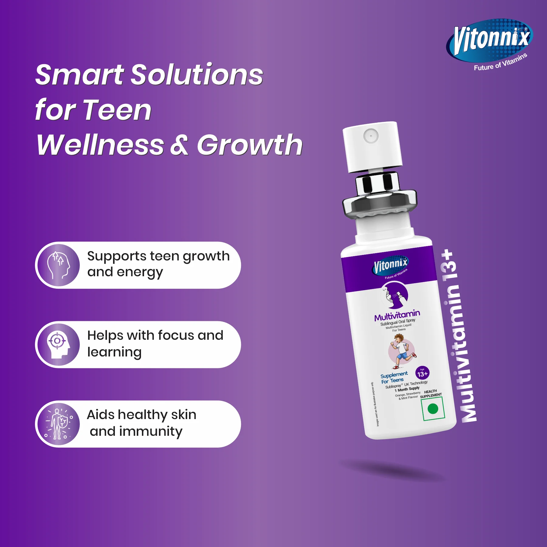 buy multivitamin spray for teens