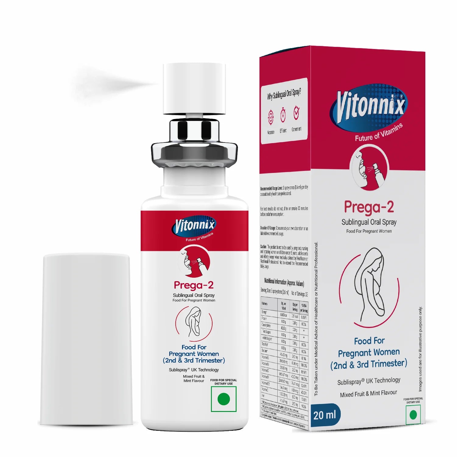 sublingual prenatal spray