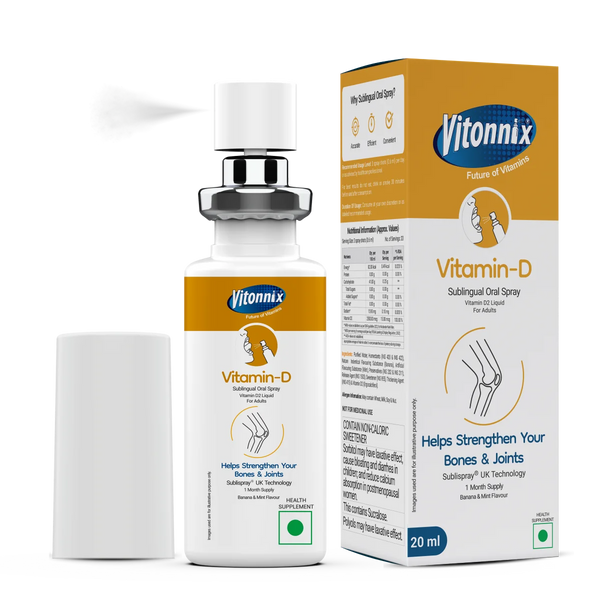 Vitonnix Vitamin D2 Sublingual Oral Spray