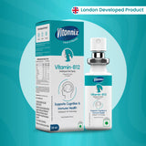 Nerve Health Support (Vitamin B12) Sublingual Spray - 30 Days Supply