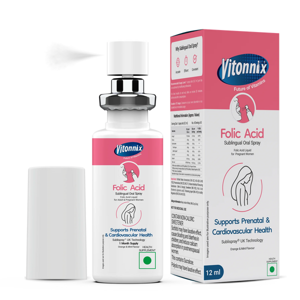 Vitonnix Folic Acid Sublingual Oral Spray