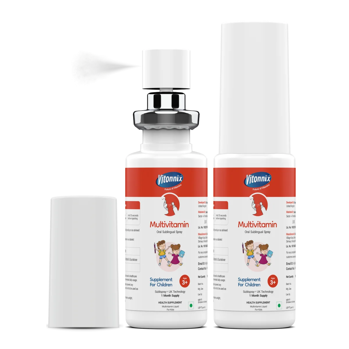 sublingual multivitamin spray