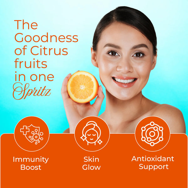 Immunity & Glow Support (Vitamin C) Sublingual Spray - 30 Days Supply